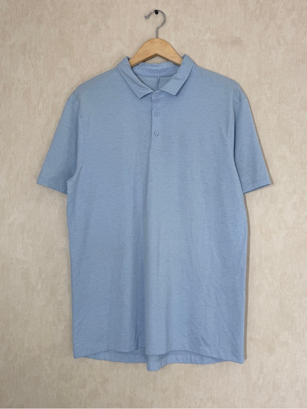 Lululemon Men’s Evolution Short Sleeve Polo Shirt in Pique Fabric M - Picture 3 of 10
